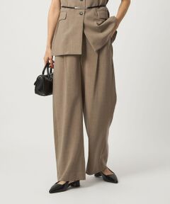 green label relaxing / グリーンレーベル リラクシング その他パンツ | ［size SHORT/TALLあり］パウダリー ワイド パンツ