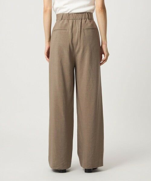 green label relaxing / グリーンレーベル リラクシング その他パンツ | ［size SHORT/TALLあり］パウダリー ワイド パンツ | 詳細16