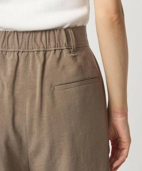 green label relaxing / グリーンレーベル リラクシング その他パンツ | ［size SHORT/TALLあり］パウダリー ワイド パンツ | 詳細18