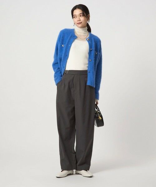 green label relaxing / グリーンレーベル リラクシング その他パンツ | ベルテッド フォルム パンツ | 詳細3