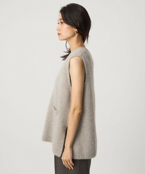 green label relaxing / グリーンレーベル リラクシング ベスト | ヘアリー ニット ベスト | 詳細27