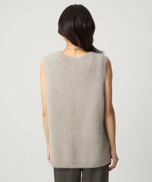 green label relaxing / グリーンレーベル リラクシング ベスト | ヘアリー ニット ベスト | 詳細28