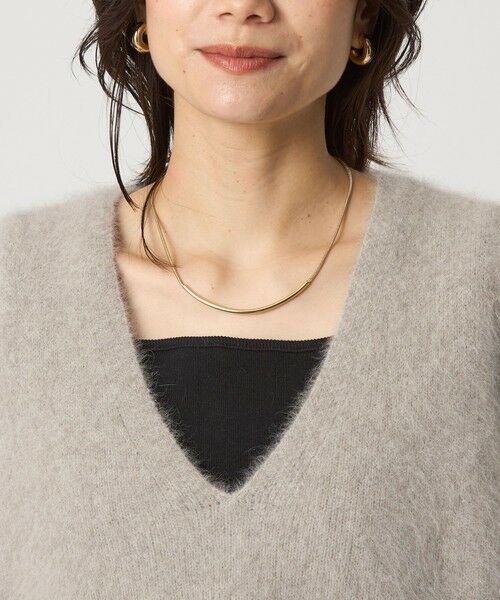 green label relaxing / グリーンレーベル リラクシング ベスト | ヘアリー ニット ベスト | 詳細29