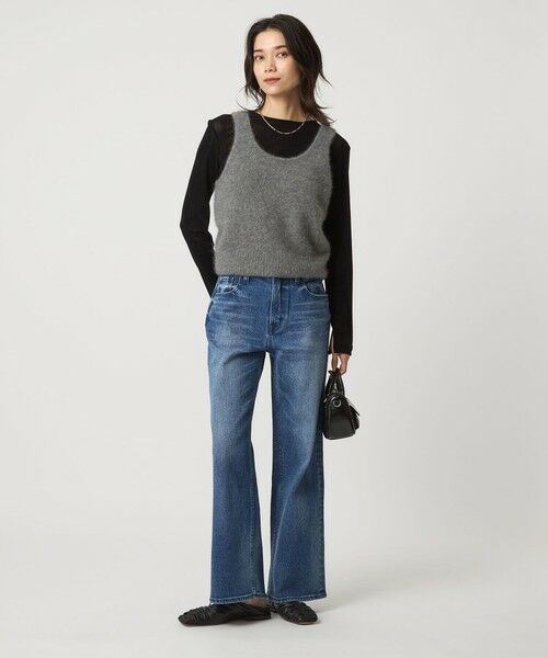 green label relaxing / グリーンレーベル リラクシング ベスト | ヘアリー ニット キャミソール | 詳細7