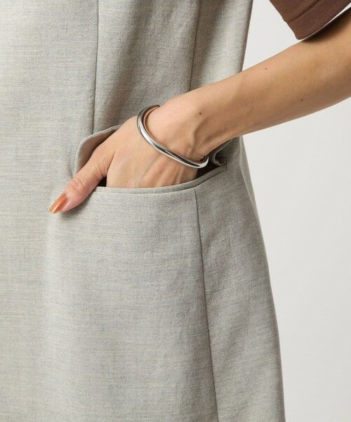 green label relaxing / グリーンレーベル リラクシング ベスト | パウダリー ノーカラー ジレ | 詳細19