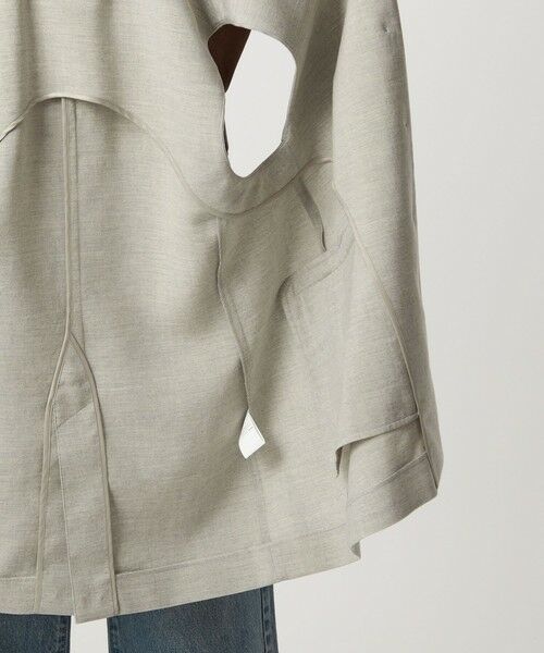 green label relaxing / グリーンレーベル リラクシング ベスト | パウダリー ノーカラー ジレ | 詳細22