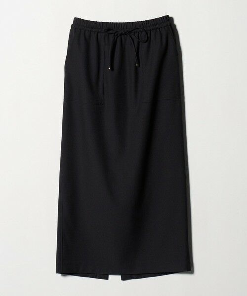 green label relaxing / グリーンレーベル リラクシング ロング・マキシ丈スカート | ［size SHORTあり］ツイードライク スカート マシンウォッシャブル 帯電防止 | 詳細4