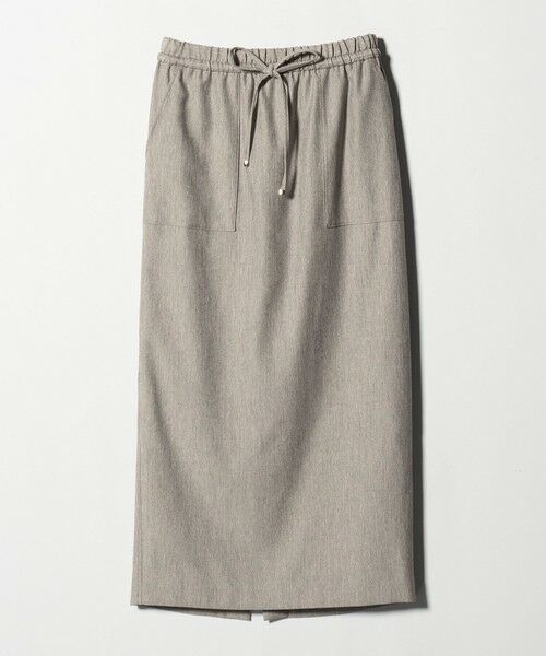 green label relaxing / グリーンレーベル リラクシング ロング・マキシ丈スカート | ［size SHORTあり］ツイードライク スカート マシンウォッシャブル 帯電防止 | 詳細16