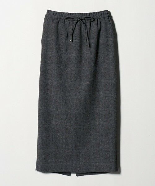 green label relaxing / グリーンレーベル リラクシング ロング・マキシ丈スカート | ［size SHORTあり］ツイードライク スカート マシンウォッシャブル 帯電防止 | 詳細22