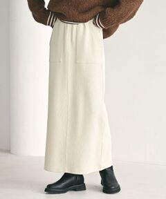 green label relaxing / グリーンレーベル リラクシング ロング・マキシ丈スカート | 【WEB限定】＜at ease＞ダブルフェイス タイト スカート