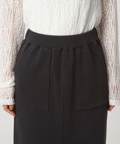 green label relaxing / グリーンレーベル リラクシング ロング・マキシ丈スカート | 【WEB限定】＜at ease＞ダブルフェイス タイト スカート | 詳細9