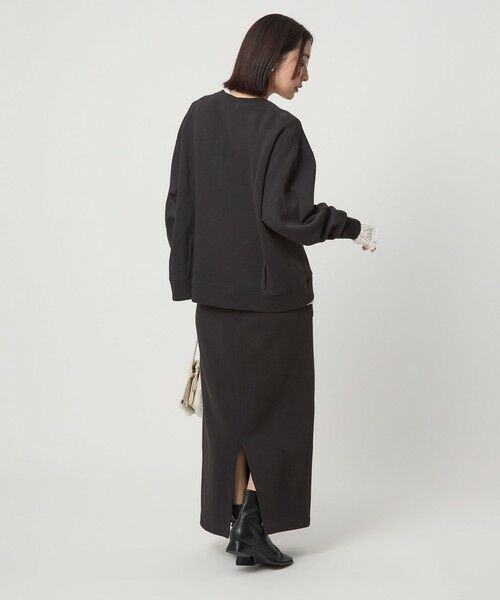 green label relaxing / グリーンレーベル リラクシング ロング・マキシ丈スカート | 【WEB限定】＜at ease＞ダブルフェイス タイト スカート | 詳細4