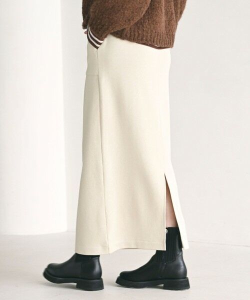 green label relaxing / グリーンレーベル リラクシング ロング・マキシ丈スカート | 【WEB限定】＜at ease＞ダブルフェイス タイト スカート | 詳細16