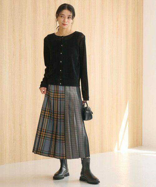 green label relaxing / グリーンレーベル リラクシング ロング・マキシ丈スカート | 【別注】＜O'NEIL of DUBLIN＞Patch80 プリーツスカート | 詳細2