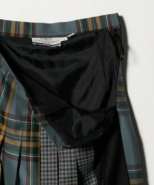 green label relaxing / グリーンレーベル リラクシング ロング・マキシ丈スカート | 【別注】＜O'NEIL of DUBLIN＞Patch80 プリーツスカート | 詳細12