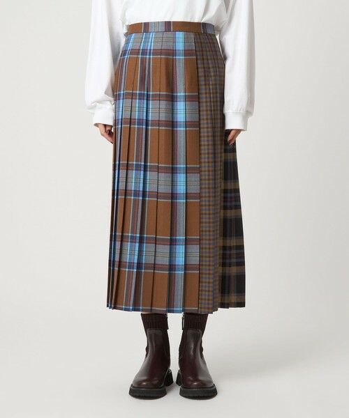 green label relaxing / グリーンレーベル リラクシング ロング・マキシ丈スカート | 【別注】＜O'NEIL of DUBLIN＞Patch80 プリーツスカート | 詳細19