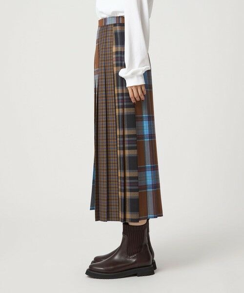 green label relaxing / グリーンレーベル リラクシング ロング・マキシ丈スカート | 【別注】＜O'NEIL of DUBLIN＞Patch80 プリーツスカート | 詳細20