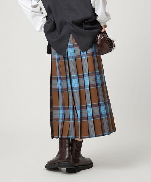 green label relaxing / グリーンレーベル リラクシング ロング・マキシ丈スカート | 【別注】＜O'NEIL of DUBLIN＞Patch80 プリーツスカート | 詳細16