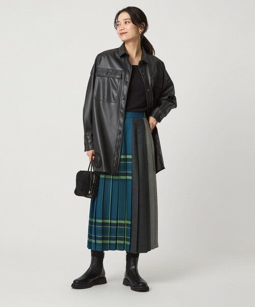 green label relaxing / グリーンレーベル リラクシング ロング・マキシ丈スカート | 【別注】＜O'NEIL of DUBLIN＞Patch80 プリーツスカート | 詳細28