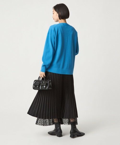 green label relaxing / グリーンレーベル リラクシング ロング・マキシ丈スカート | ［size SHORT/TALLあり］2WAY チュール プリント プリーツ スカート | 詳細17