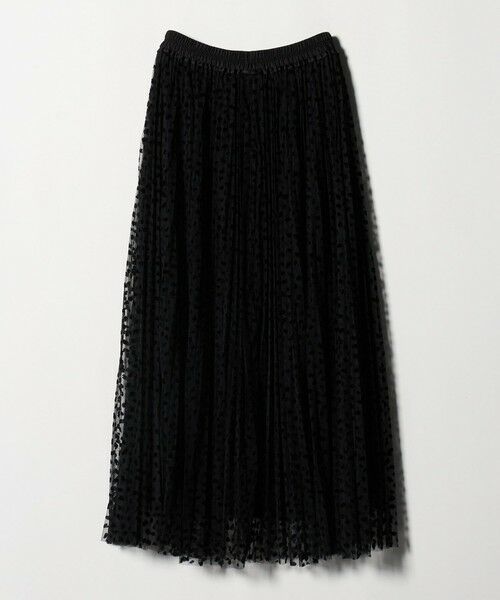 green label relaxing / グリーンレーベル リラクシング ロング・マキシ丈スカート | ［size SHORT/TALLあり］2WAY チュール プリント プリーツ スカート | 詳細23