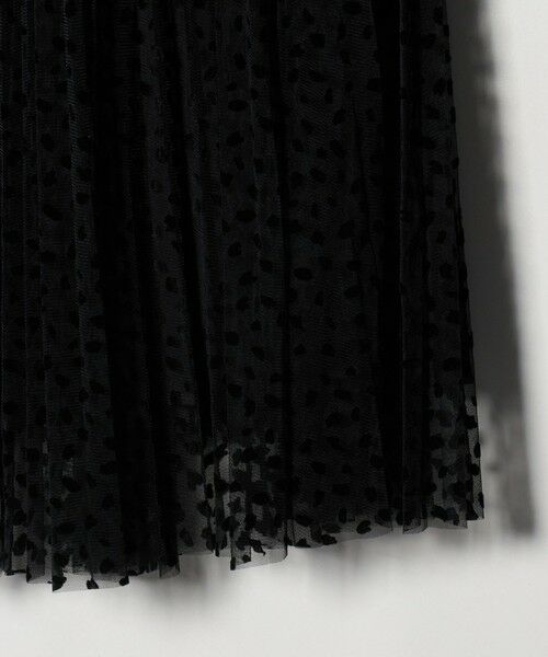 green label relaxing / グリーンレーベル リラクシング ロング・マキシ丈スカート | ［size SHORT/TALLあり］2WAY チュール プリント プリーツ スカート | 詳細26