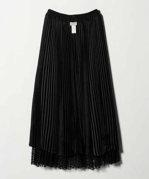 green label relaxing / グリーンレーベル リラクシング ロング・マキシ丈スカート | ［size SHORT/TALLあり］2WAY チュール プリント プリーツ スカート | 詳細29