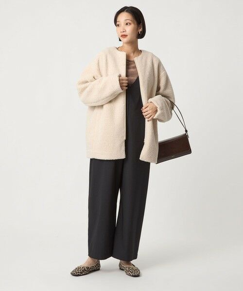 green label relaxing / グリーンレーベル リラクシング ブルゾン | ［size SHORTあり］ボア ノーカラー ブルゾン | 詳細24