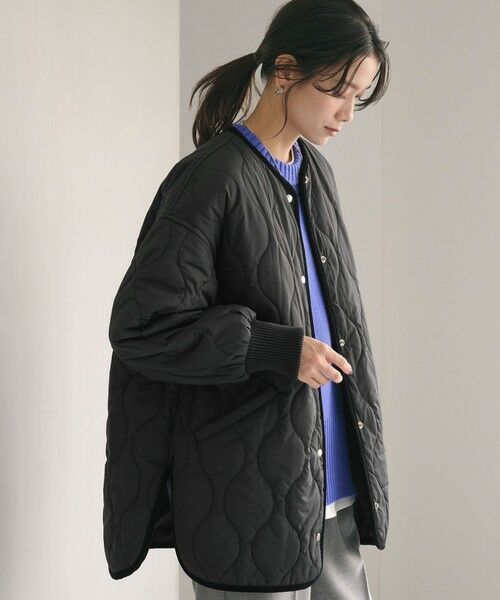 green label relaxing / グリーンレーベル リラクシング ブルゾン | ［size SHORTあり］リバーシブル キルティング ブルゾン ウォッシャブル 撥水 | 詳細1