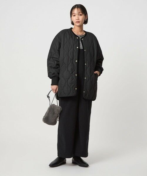 green label relaxing / グリーンレーベル リラクシング ブルゾン | ［size SHORTあり］リバーシブル キルティング ブルゾン ウォッシャブル 撥水 | 詳細10