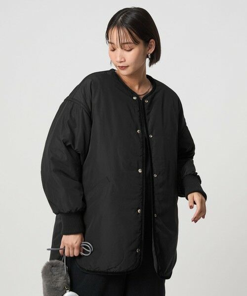 green label relaxing / グリーンレーベル リラクシング ブルゾン | ［size SHORTあり］リバーシブル キルティング ブルゾン ウォッシャブル 撥水 | 詳細12