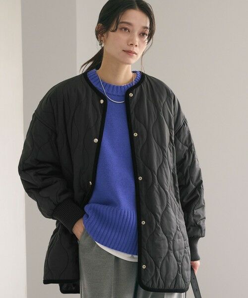 green label relaxing / グリーンレーベル リラクシング ブルゾン | ［size SHORTあり］リバーシブル キルティング ブルゾン ウォッシャブル 撥水 | 詳細2