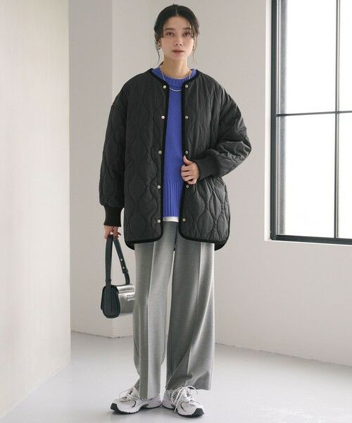 green label relaxing / グリーンレーベル リラクシング ブルゾン | ［size SHORTあり］リバーシブル キルティング ブルゾン ウォッシャブル 撥水 | 詳細4