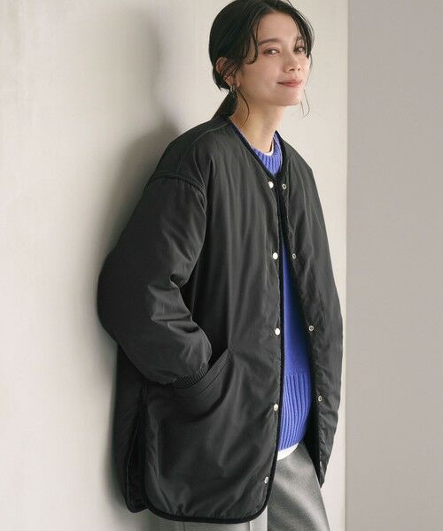 green label relaxing / グリーンレーベル リラクシング ブルゾン | ［size SHORTあり］リバーシブル キルティング ブルゾン ウォッシャブル 撥水 | 詳細6