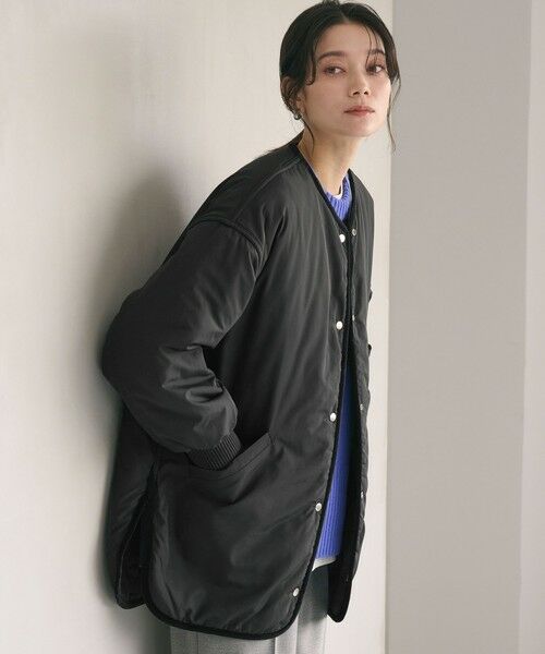 green label relaxing / グリーンレーベル リラクシング ブルゾン | ［size SHORTあり］リバーシブル キルティング ブルゾン ウォッシャブル 撥水 | 詳細7