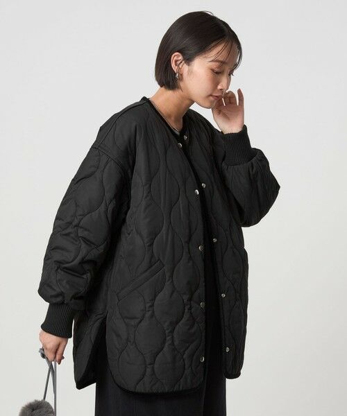 green label relaxing / グリーンレーベル リラクシング ブルゾン | ［size SHORTあり］リバーシブル キルティング ブルゾン ウォッシャブル 撥水 | 詳細8