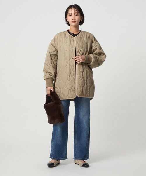 green label relaxing / グリーンレーベル リラクシング ブルゾン | ［size SHORTあり］リバーシブル キルティング ブルゾン ウォッシャブル 撥水 | 詳細17