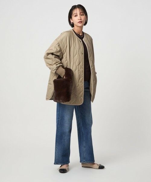 green label relaxing / グリーンレーベル リラクシング ブルゾン | ［size SHORTあり］リバーシブル キルティング ブルゾン ウォッシャブル 撥水 | 詳細18