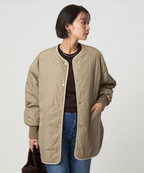 green label relaxing / グリーンレーベル リラクシング ブルゾン | ［size SHORTあり］リバーシブル キルティング ブルゾン ウォッシャブル 撥水 | 詳細20