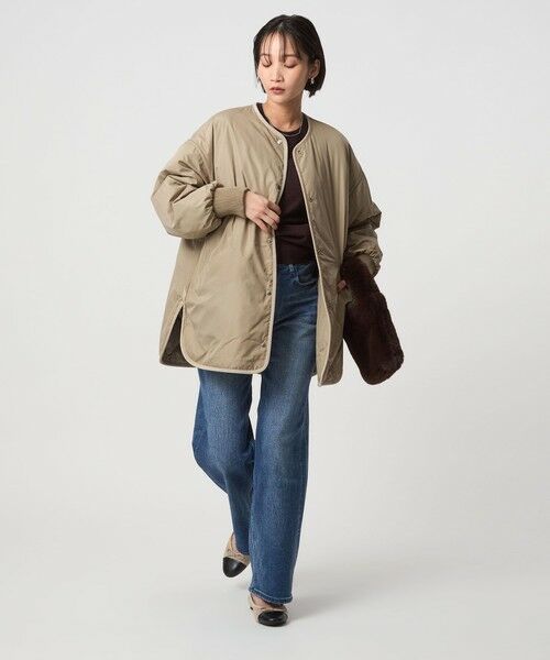 green label relaxing / グリーンレーベル リラクシング ブルゾン | ［size SHORTあり］リバーシブル キルティング ブルゾン ウォッシャブル 撥水 | 詳細21