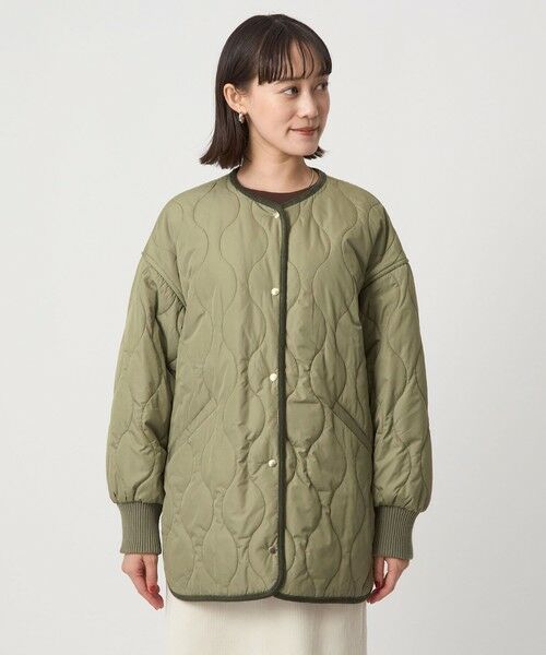 green label relaxing / グリーンレーベル リラクシング ブルゾン | ［size SHORTあり］リバーシブル キルティング ブルゾン ウォッシャブル 撥水 | 詳細27