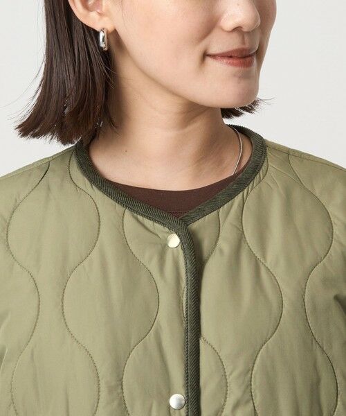 green label relaxing / グリーンレーベル リラクシング ブルゾン | ［size SHORTあり］リバーシブル キルティング ブルゾン ウォッシャブル 撥水 | 詳細30