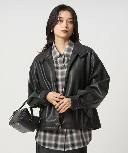 green label relaxing/グリーンレーベル リラクシング 【別注】<BARACUTA>レザーライク G4 ジャケット BLACK FREE green label relaxing/グリーンレーベル リラクシング 【別注】<BARACUTA>レザーライク G4 ジャケット BLACK FREE