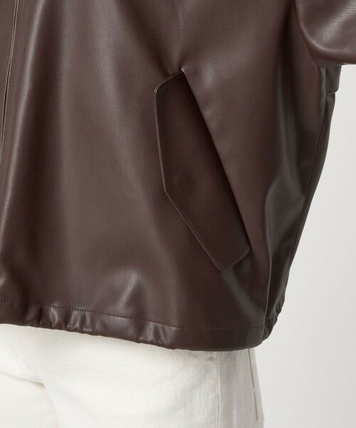 green label relaxing / グリーンレーベル リラクシング その他アウター | 【別注】＜BARACUTA＞レザーライク G4 ジャケット | 詳細19