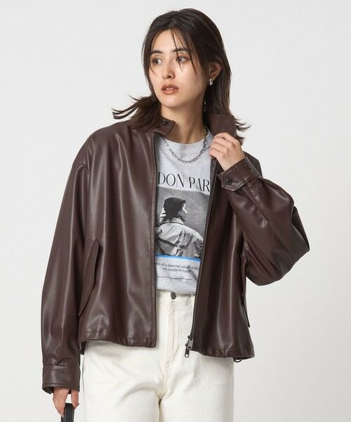 green label relaxing / グリーンレーベル リラクシング その他アウター | 【別注】＜BARACUTA＞レザーライク G4 ジャケット | 詳細26