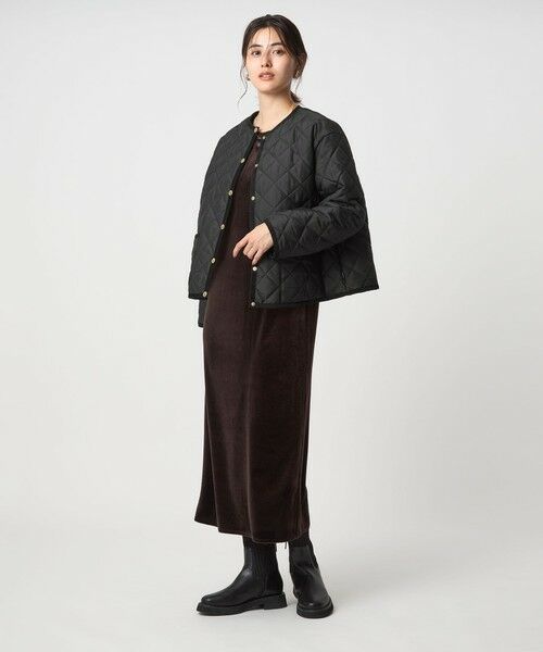 green label relaxing / グリーンレーベル リラクシング その他アウター | 【別注】＜Traditional Weatherwear＞ARKLEY Aライン キルティング ショート コート | 詳細3