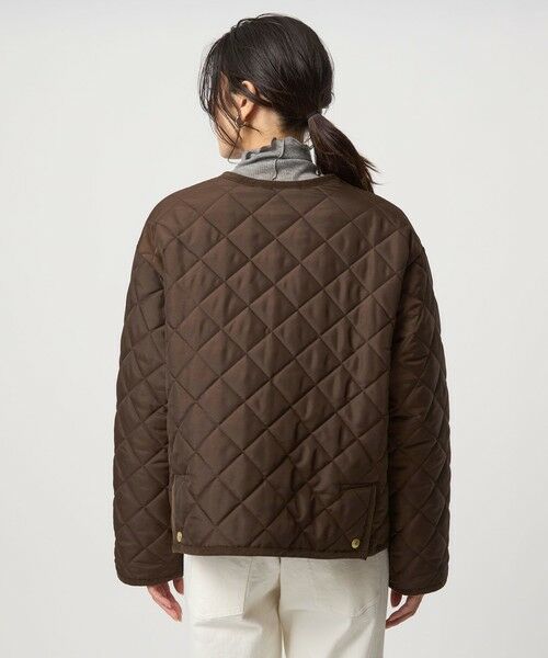 green label relaxing / グリーンレーベル リラクシング その他アウター | 【別注】＜Traditional Weatherwear＞ARKLEY Aライン キルティング ショート コート | 詳細15