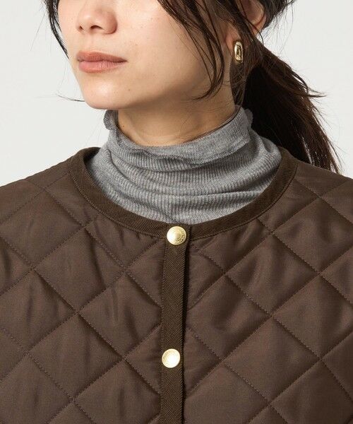 green label relaxing / グリーンレーベル リラクシング その他アウター | 【別注】＜Traditional Weatherwear＞ARKLEY Aライン キルティング ショート コート | 詳細16