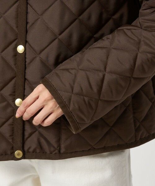 green label relaxing / グリーンレーベル リラクシング その他アウター | 【別注】＜Traditional Weatherwear＞ARKLEY Aライン キルティング ショート コート | 詳細17