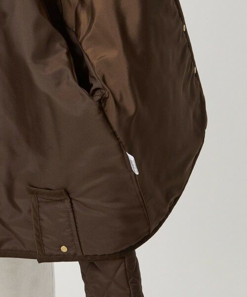 green label relaxing / グリーンレーベル リラクシング その他アウター | 【別注】＜Traditional Weatherwear＞ARKLEY Aライン キルティング ショート コート | 詳細21